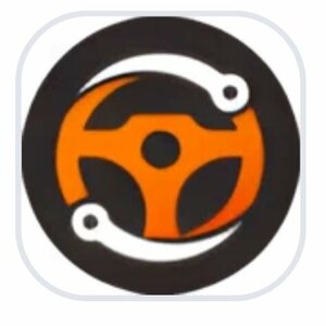 Логотип автошколы «Поворотник»