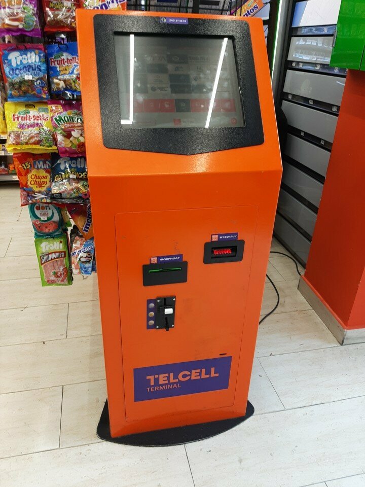 Payment terminal Telcell, Yerevan, photo