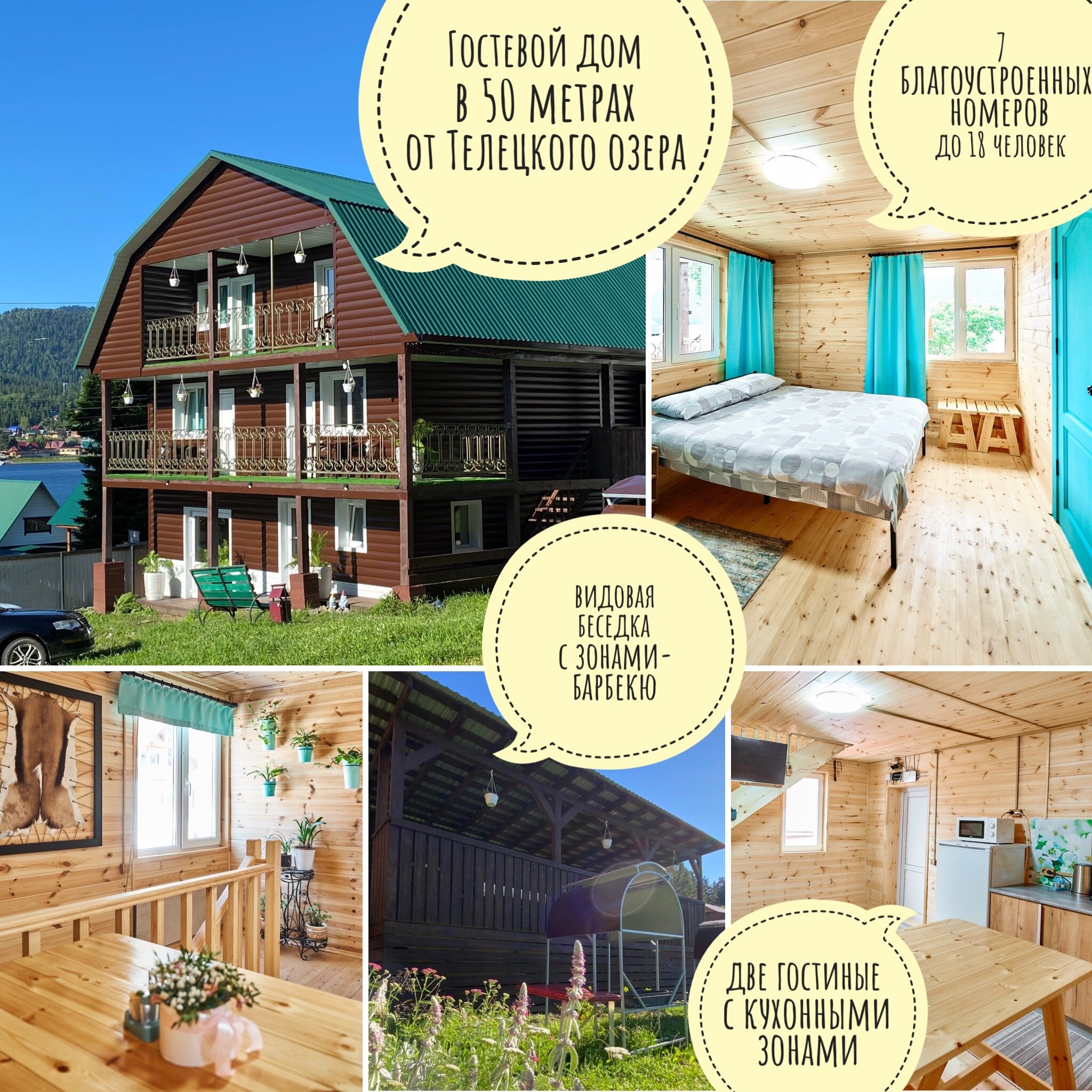 Фото Гостевой Двор Булавкиных на Телецком