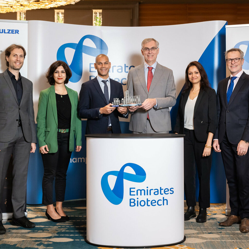 Pumping equipment Sulzer, Abu Dhabi, photo