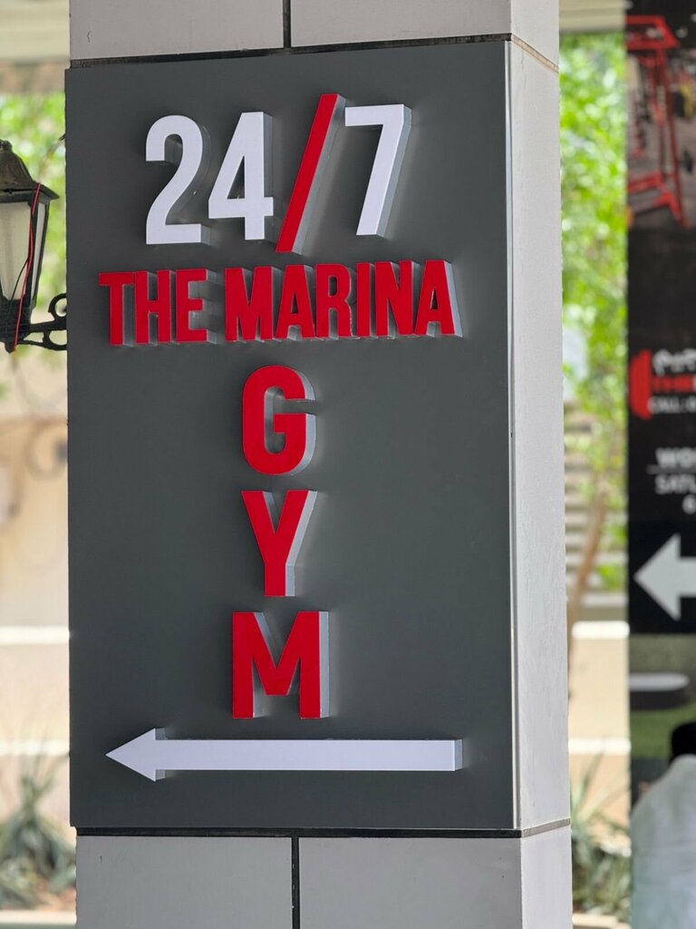 Fitness club The Marina Gym, Dubai, photo