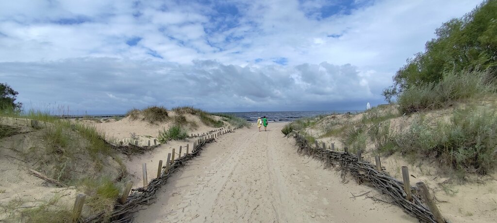 Beach Baltijos Jūra, Klaipeda County, photo