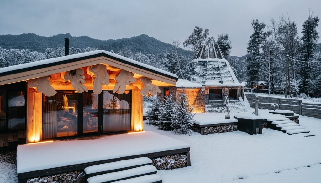 Bathhouse Vospareniye, Altai Republic, photo