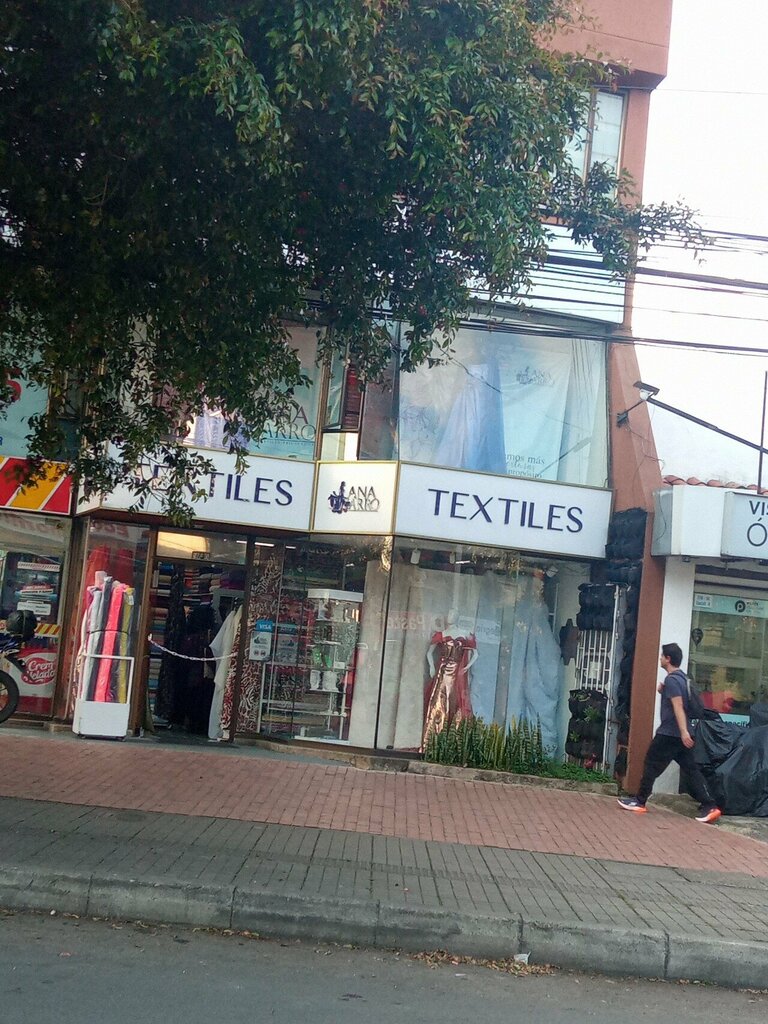 Drapery shop Textiles Ana Pizarro, Bogota, photo