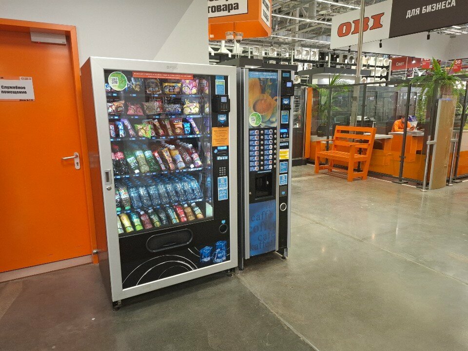 Food vending machine Напитки, сладости, Tula, photo