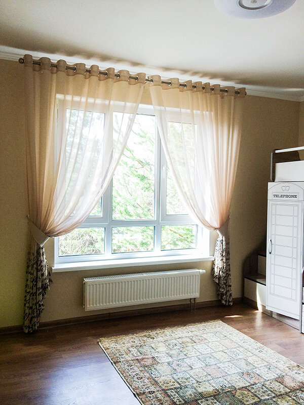 Cortinas, cornisas Studiya dizaina shtor Vizovdizainera.ru, , foto