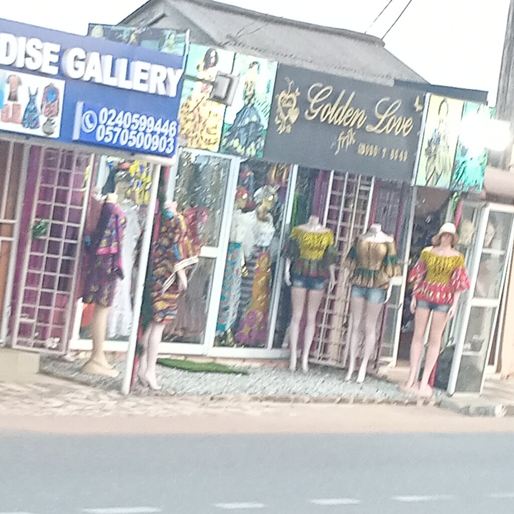 Clothing store Golden love, Earth, photo