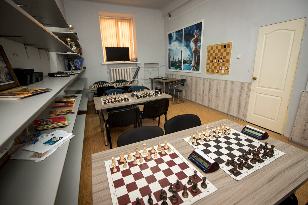 Шахматный зал St Louis Chess Club