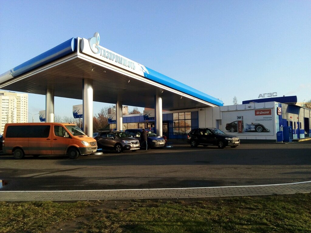 Gas station Gazpromneft, Minsk, photo