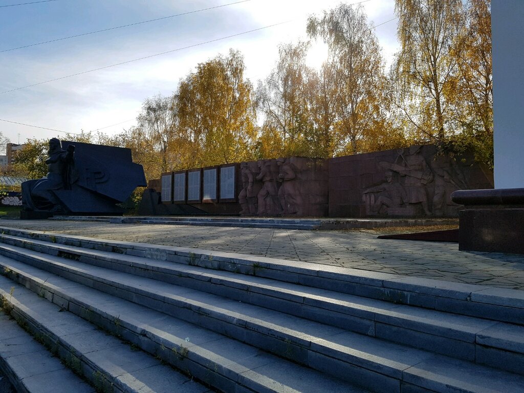 Monument, memorial Воинам-визовцам, погибшим в Великой Отечественной войне, Yekaterinburg, photo