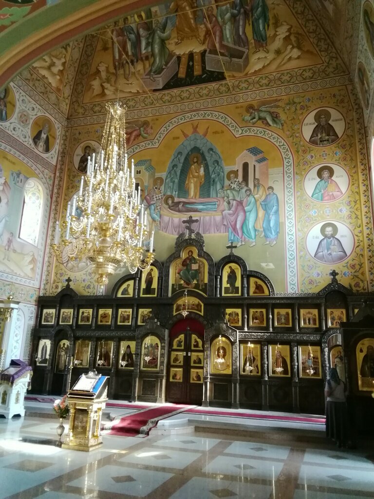 Orthodox church Tserkov Uspeniya Presvyatoy Bogoroditsy V Iverskom Vyksunskom monastyre, Vyksa, photo