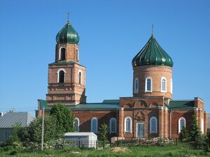 Церковь Троицы Живоначальной (selo Troitskoye, ulitsa Chapayeva, 2А), orthodox church