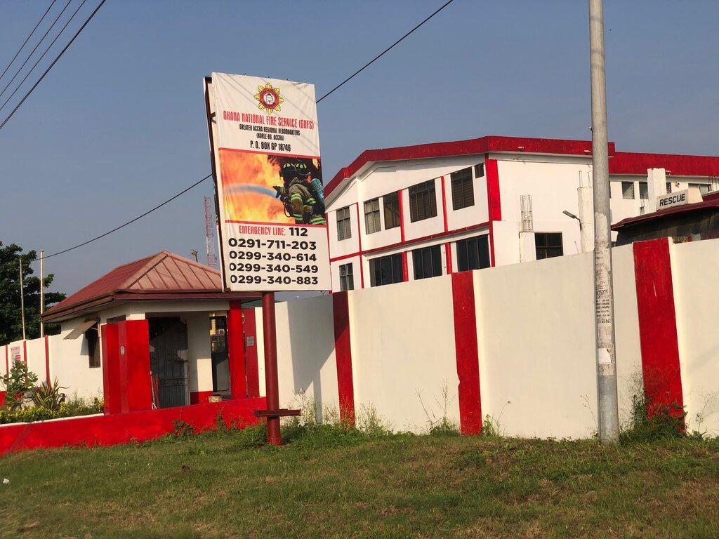 Fire department Ghana National Fire Service, Accra, photo