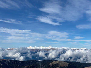 Kizlar Sivrisi 3070 metre (Antalya, Elmalı, Küçüksöğle Mah.), dağ zirvesi  Elmalı'dan