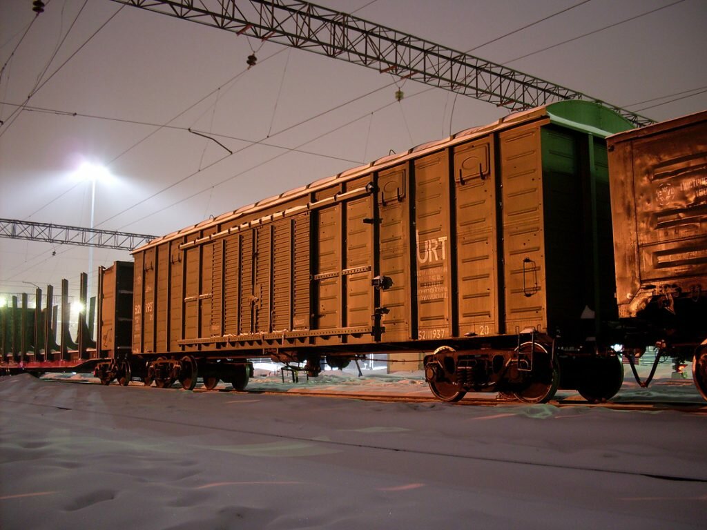 Rail freight transport Chistovik, Moscow, photo
