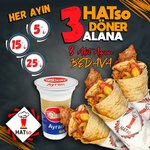 Hatso Döner Special Sauced Hatay Döner (Kayseri, Melikgazi, İnönü Blv., 22D), fast food