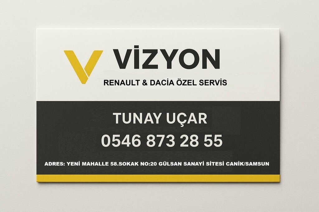 Автосервис, автотехцентр Vizyon Renault Dacia Özel Servisi, Самсун, фото