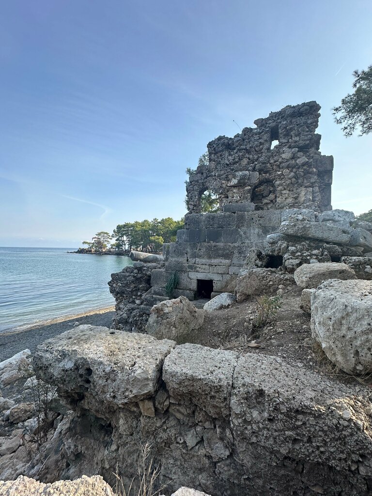 Landmark, attraction Phaselis Baths, Kemer, photo