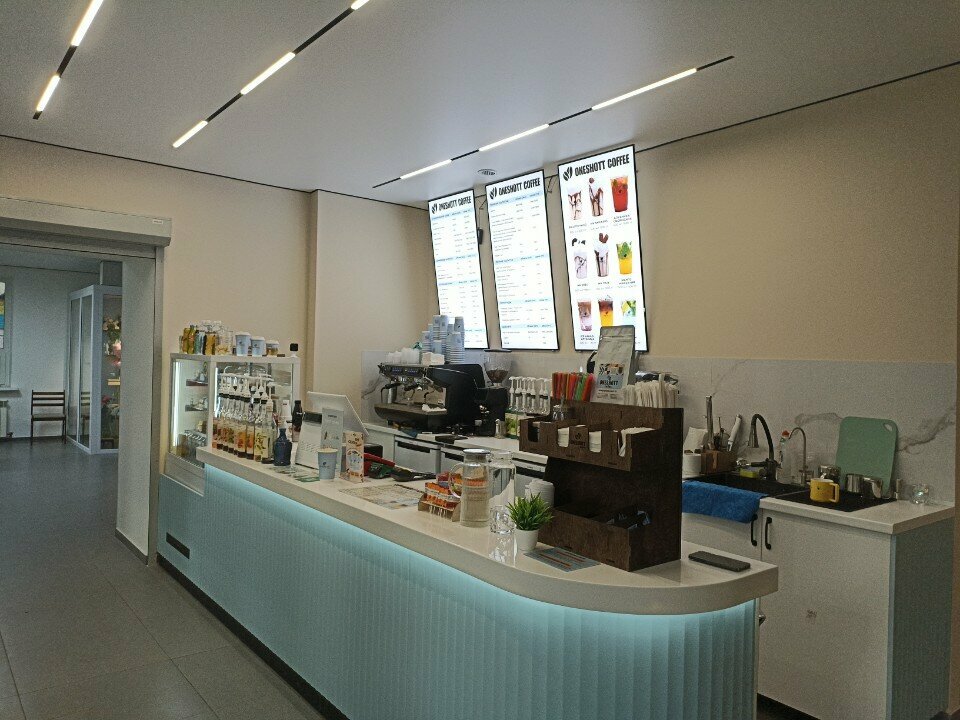 Coffee shop Oneshott coffee, Astana, photo