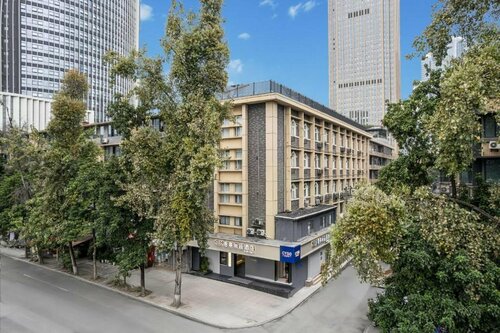 Гостиница Cybo Station Ssaw Shangpin Hotel Chengdu в Чэнду
