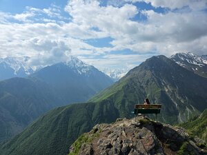 Лавочка счастья (Republic of Severnaya Ossetia-Alania, Alagirsky District), observation deck