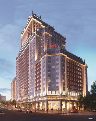 Гостиница Hotel Riu Plaza España в Мадриде