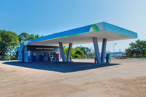 Gas station Nnk, Primorsky Krai, photo