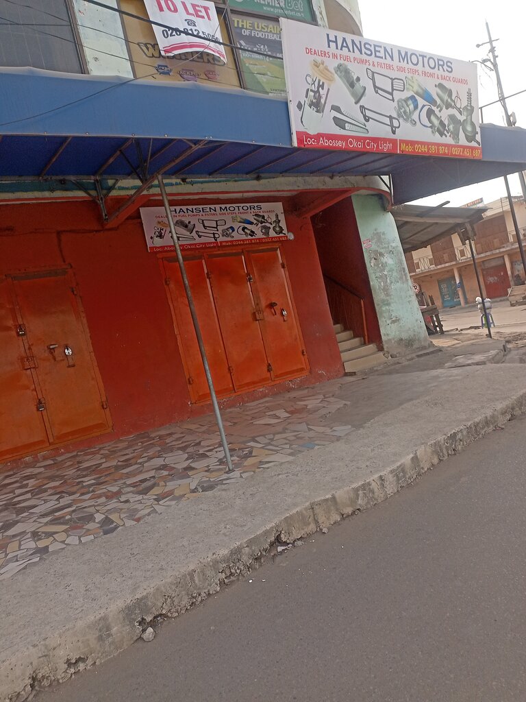 Auto accessories Hansen Motors, Accra, photo