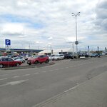 Hypermarket Globus (Podolsk, mikrorayon Klimovsk, Molodyozhnaya Street, 11), public transport stop