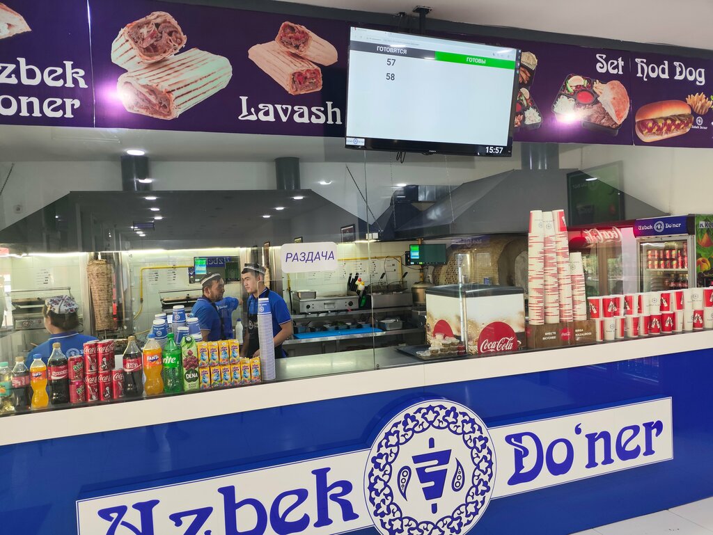 Fast food Uzbek Do'ner, Tashkent, photo