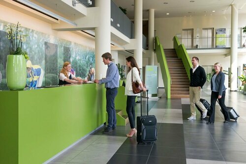 Внешний вид отеля Atlantic Hotel Galopprennbahn в Бремене, фото 3