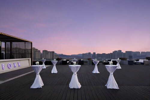 Внешний вид отеля Sheraton Qingdao Licang Hotel в Циндао, фото 4