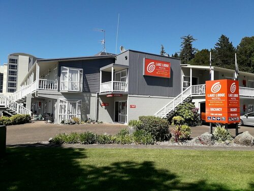 Гостиница Lake Lodge Motel в Роторуа