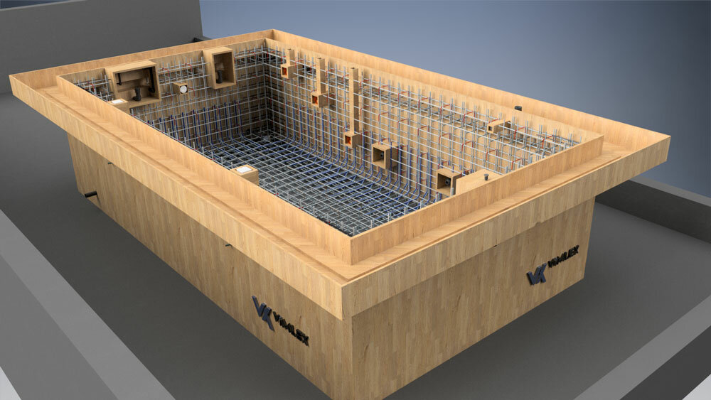 Construction and installation of swimming pools, water parks Vimlex, Moscow, photo