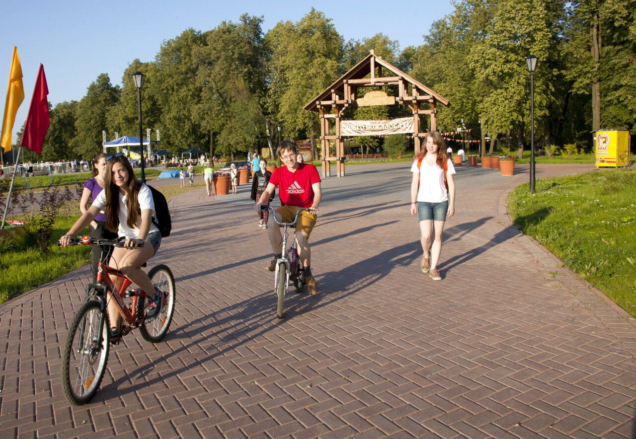 Парк сергиев посад пруд