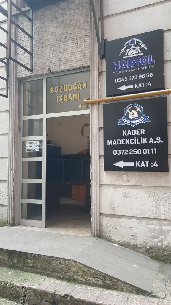 Natural resource extraction Kader Madencilik San. ve Tic. A. Ş., Zonguldak, photo