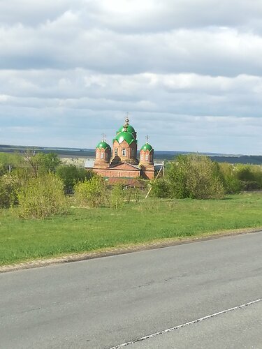 Iglesia ortodoxa Tserkov Troitsy Zhivonachalnoy v Mikhaylovke, , foto