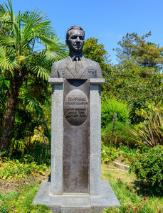 Vitaly Sevastyanov, Space Pilot (Krasnodar Territory, Sochi, Riviera Park), monument, memorial