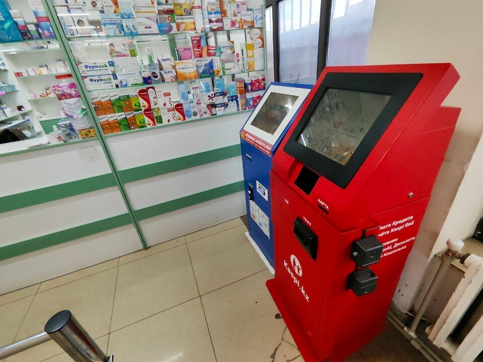 Payment terminal Qiwi, Almaty, photo