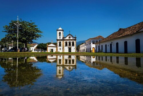 Внешний вид отеля Pousada Mar Azul в Парати, фото 1