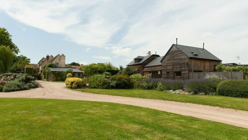Гостиница Chambres d'Hôtes La Ferme de L'Oudon & SPA в Кане
