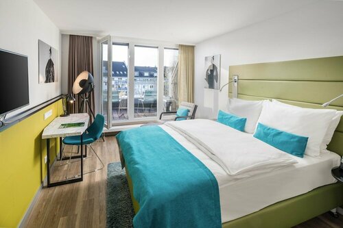 Внешний вид отеля Hotel Indigo - Dusseldorf - Victoriaplatz в Дюссельдорфе, фото 5
