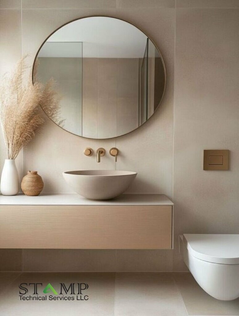 Construction and finishing works Stamp Technical Services, Dubai, photo