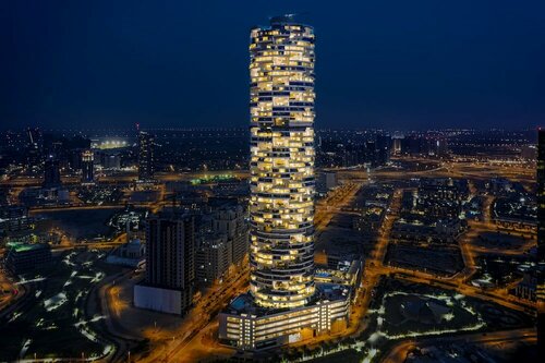 Внешний вид отеля Five Jumeirah Village в Деревне Джумейре Дайрии, фото 4