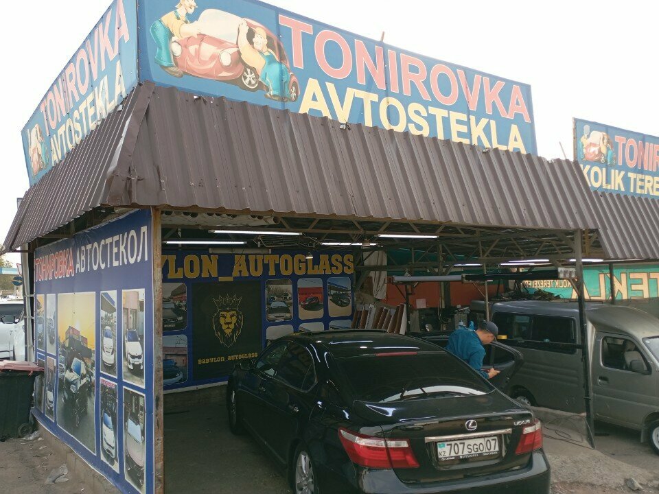 Car window tinting Glass Tinting, Almaty, photo