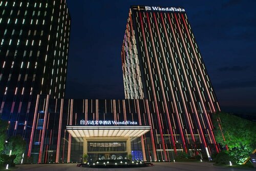 Внешний вид отеля Wanda Vista Dongguan в Дунгуани, фото 4