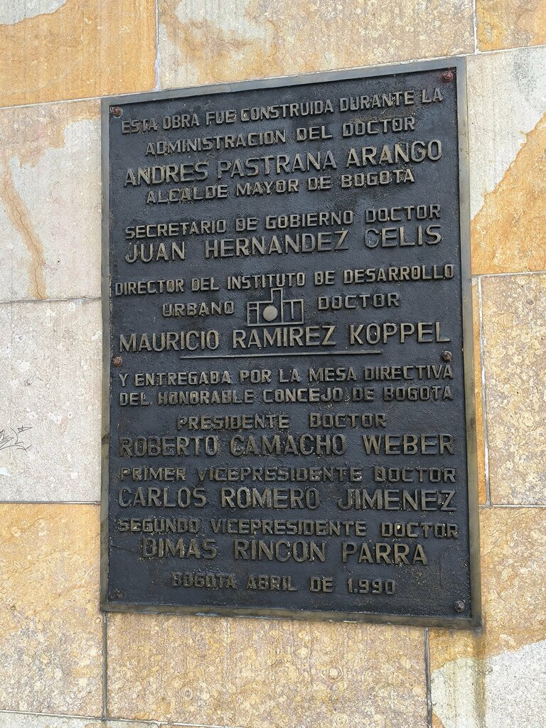 Monument, memorial José Gervasio Artigas Arnal Monument, Bogota, photo