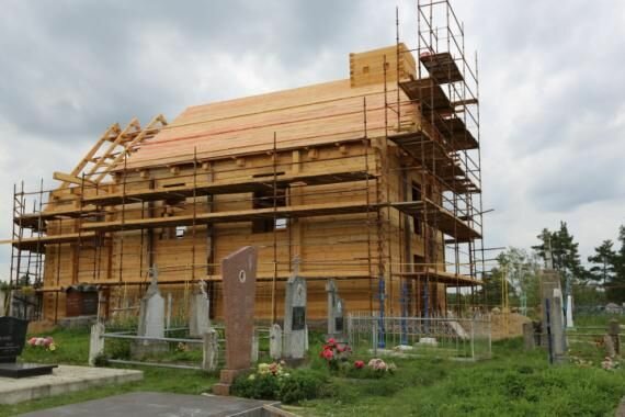 Orthodox church St. George's Church in Žyrovičy, Grodno District, photo