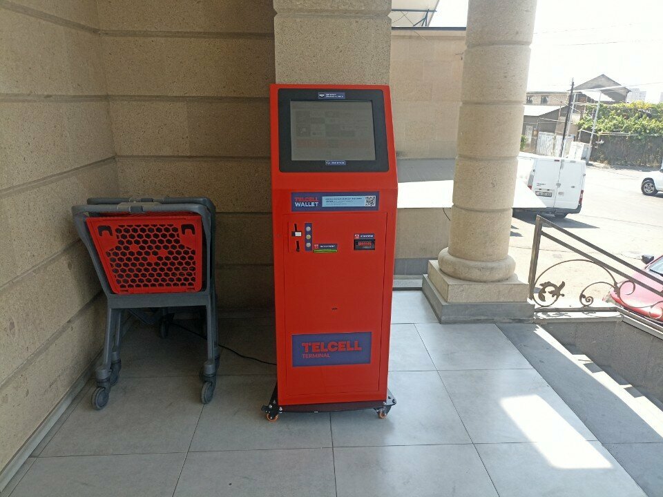 Payment terminal TelCell, Yerevan, photo