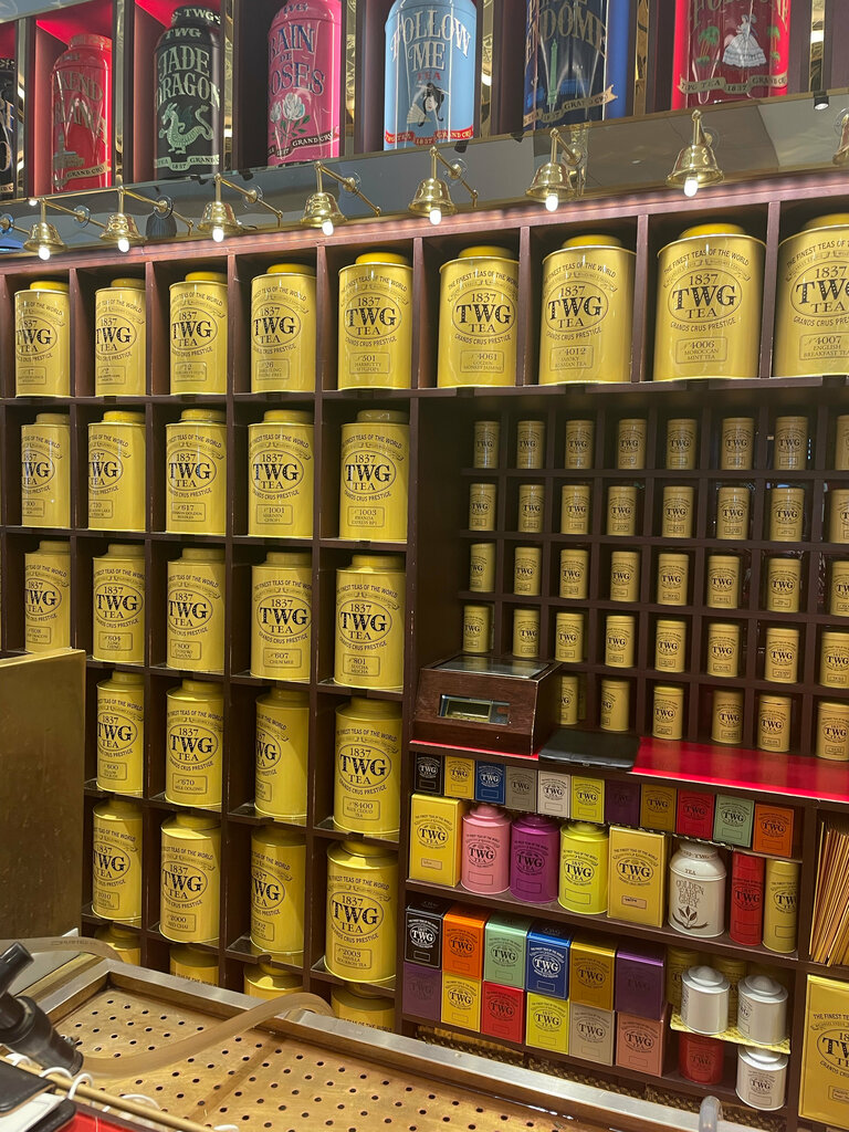 Tea shop Twg Tea, Dubai, photo